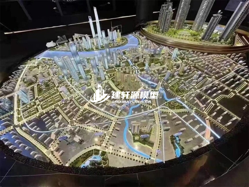 东山规划模型制作