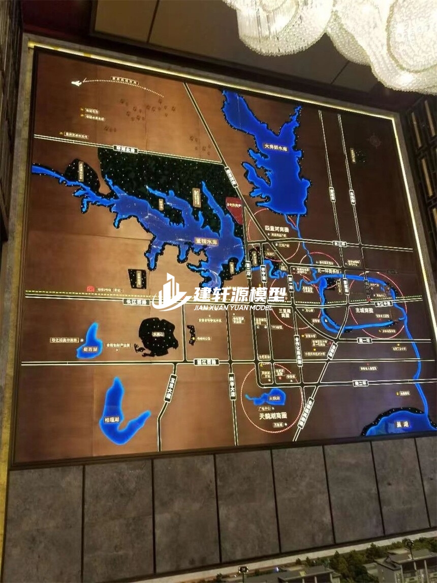 东山区域壁挂模型制作