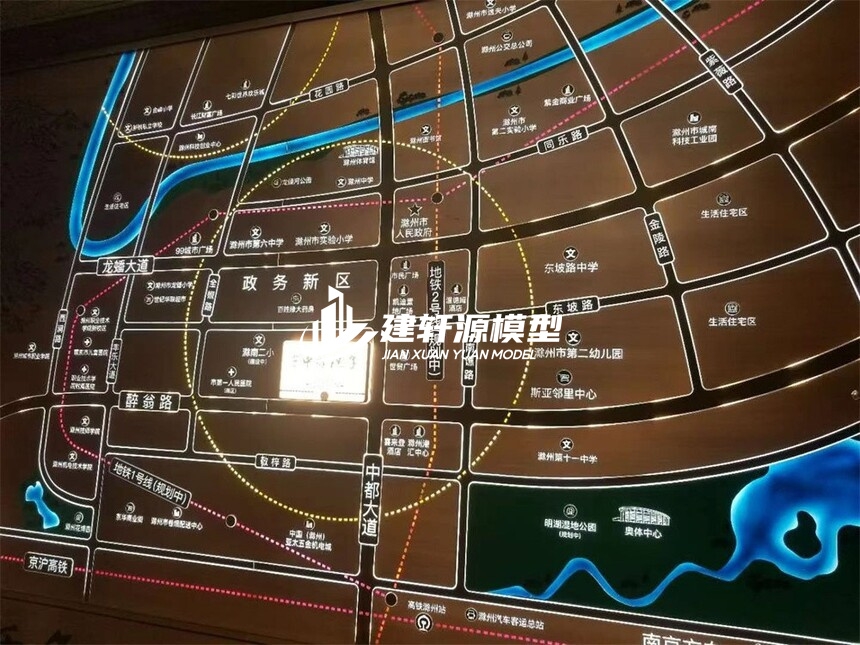 东山区域壁挂模型
