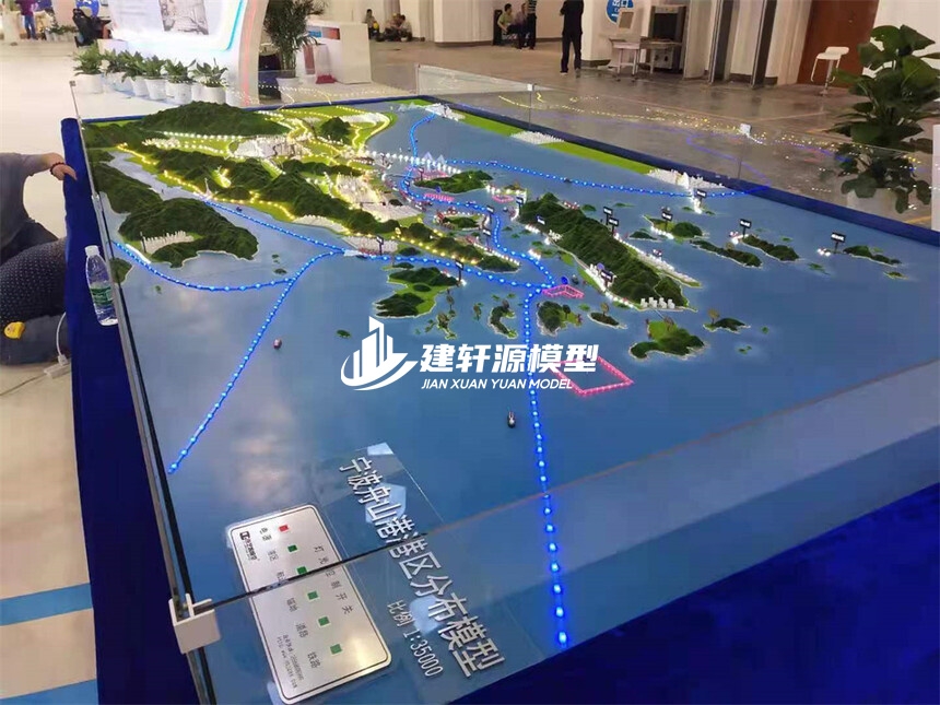 东山地形地貌模型