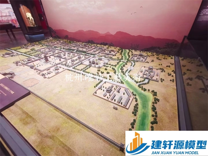 东山微缩模型法门寺